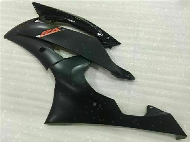 08-16 Schwarz Yamaha YZF R6 Motorradverkleidung Plastik Kits 08-16 Schwarz Yamaha YZF R6 Motorradverkleidung Plastik Kits