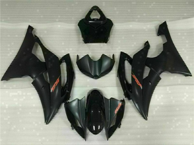 08-16 Schwarz Yamaha YZF R6 Motorradverkleidung Plastik Kits 08-16 Schwarz Yamaha YZF R6 Motorradverkleidung Plastik Kits