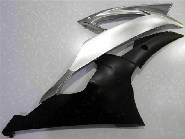08-16 Silber Schwarz Yamaha YZF R6 Motorrad Verkleidung