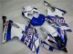08-16 Weiß Blau Sterilgarda Volvo Yamaha YZF R6 Motorrad Verkleidung