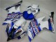 08-16 Weiß Blau Sterilgarda Volvo Yamaha YZF R6 Motorrad Verkleidung