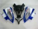 08-16 Weiß Blau Sterilgarda Volvo Yamaha YZF R6 Motorrad Verkleidung