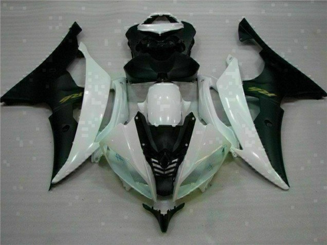 08-16 Weiß Schwarz Yamaha YZF R6 Motorrad Verkleidung & Plastik 08-16 Weiß Schwarz Yamaha YZF R6 Motorrad Verkleidung & Plastik