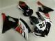 08-16 Weiß Schwarz Yamaha YZF R6 Motorrad Vollverkleidung 08-16 Weiß Schwarz Yamaha YZF R6 Motorrad Vollverkleidung