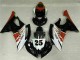 08-16 Weiß Schwarz Yamaha YZF R6 Motorrad Vollverkleidung 08-16 Weiß Schwarz Yamaha YZF R6 Motorrad Vollverkleidung