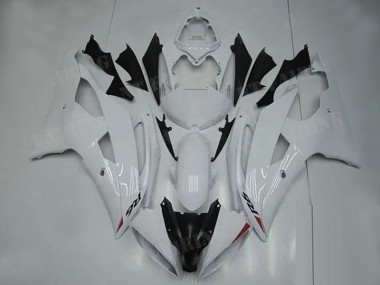 08-16 Weiß Yamaha YZF R6 Motorrad Verkleidung