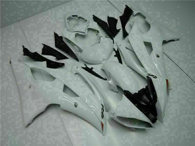 08-16 Weiß Yamaha YZF R6 Motorrad Vollverkleidung 08-16 Weiß Yamaha YZF R6 Motorrad Vollverkleidung