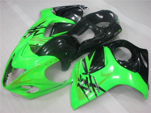 08-19 Grün Schwarz Suzuki GSXR 1300 Hayabusa Motorrad Verkleidung 08-19 Grün Schwarz Suzuki GSXR 1300 Hayabusa Motorrad Verkleidung