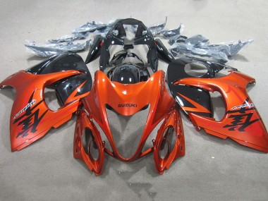 08-19 Rot Schwarz Suzuki GSXR 1300 Hayabusa Motorrad Verkleidung