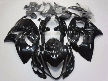 08-19 Schwarz Suzuki GSXR 1300 Hayabusa Motorrad Verkleidung & Plastik