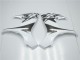 08-19 Weiß Suzuki GSXR 1300 Hayabusa Motorrad Verkleidung