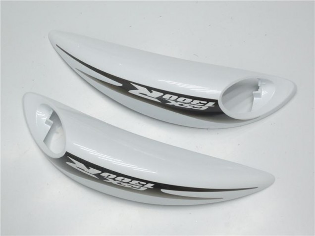 08-19 Weiß Suzuki GSXR 1300 Hayabusa Motorrad Verkleidung