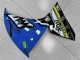 09-11 Blau Yamaha YZF R1 Motorrad Verkleidungen