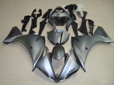 09-11 Grau Yamaha YZF R1 Motorrad Verkleidung