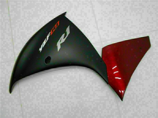 09-11 Rot Schwarz Yamaha YZF R1 Motorrad Verkleidungen
