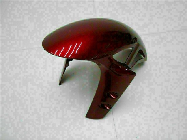 09-11 Rot Schwarz Yamaha YZF R1 Motorrad Verkleidungen