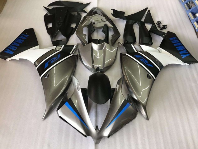 09-11 Silber Blau Yamaha YZF R1 Motorrad Verkleidung 09-11 Silber Blau Yamaha YZF R1 Motorrad Verkleidung