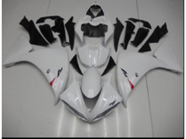 09-11 Weiß Yamaha YZF R1 Motorrad Verkleidung 09-11 Weiß Yamaha YZF R1 Motorrad Verkleidung