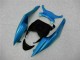 09-12 Blau Schwarz Kawasaki ZX6R Motorrad Verkleidung