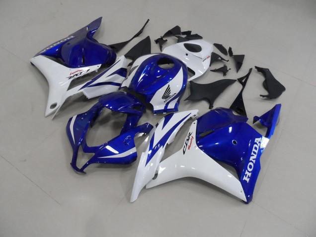 09-12 Blau Weiß Honda CBR600RR Motorrad Verkleidung 09-12 Blau Weiß Honda CBR600RR Motorrad Verkleidung