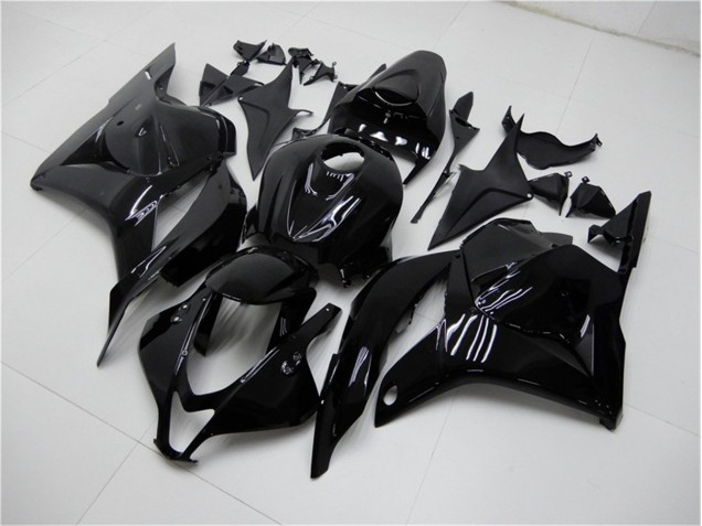 09-12 Glänzend Schwarz Honda CBR600RR Motorrad Verkleidung 09-12 Glänzend Schwarz Honda CBR600RR Motorrad Verkleidung