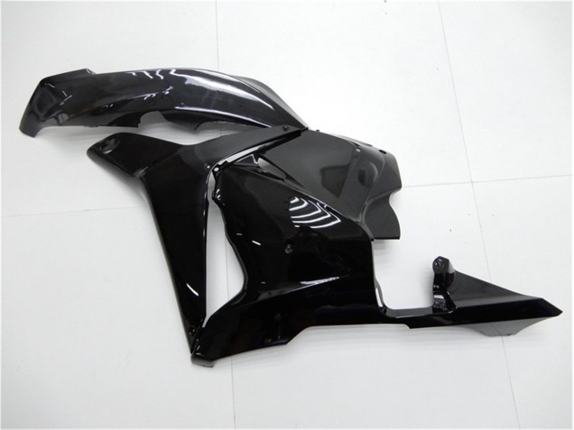 09-12 Glänzend Schwarz Honda CBR600RR Motorrad Verkleidung 09-12 Glänzend Schwarz Honda CBR600RR Motorrad Verkleidung