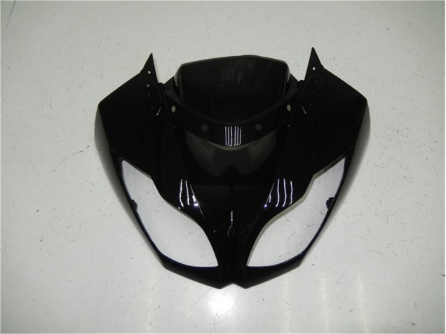 09-12 Glänzend Schwarz Kawasaki ZX6R Motorrad Verkleidung 09-12 Glänzend Schwarz Kawasaki ZX6R Motorrad Verkleidung