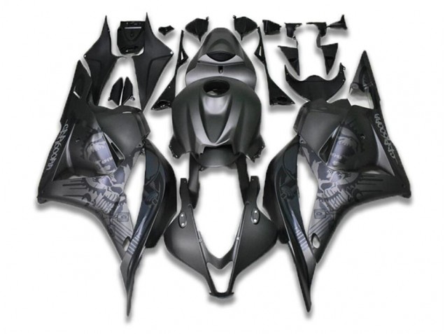 09-12 Grau Schwarz Honda CBR600RR Motorrad Verkleidung 09-12 Grau Schwarz Honda CBR600RR Motorrad Verkleidung