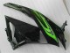 09-12 Grün Schwarz Kawasaki ZX6R Motorrad Verkleidungen 09-12 Grün Schwarz Kawasaki ZX6R Motorrad Verkleidungen