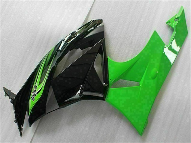 09-12 Grün Schwarz Kawasaki ZX6R Motorrad Verkleidungen 09-12 Grün Schwarz Kawasaki ZX6R Motorrad Verkleidungen