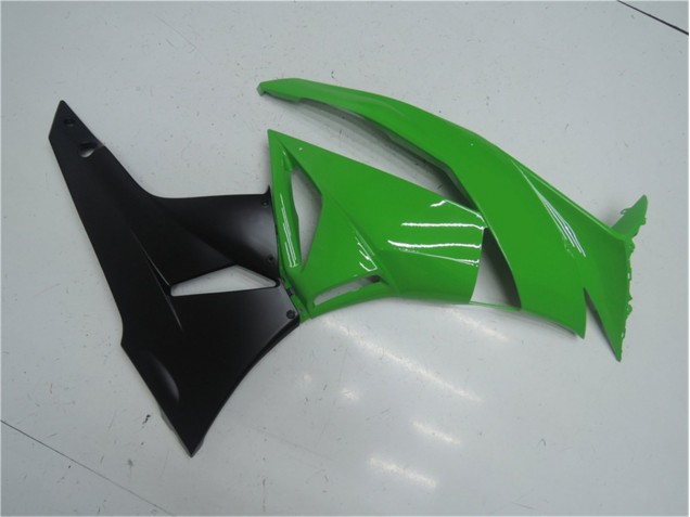 09-12 Grün Schwarz Kawasaki ZX6R Motorrad Vollverkleidung 09-12 Grün Schwarz Kawasaki ZX6R Motorrad Vollverkleidung