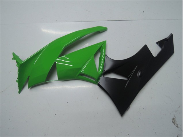 09-12 Grün Schwarz Kawasaki ZX6R Motorrad Vollverkleidung 09-12 Grün Schwarz Kawasaki ZX6R Motorrad Vollverkleidung