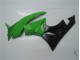09-12 Grün Schwarz Kawasaki ZX6R Motorrad Vollverkleidung 09-12 Grün Schwarz Kawasaki ZX6R Motorrad Vollverkleidung