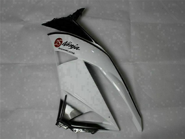 09-12 Grün Schwarz Weiß 25 Kawasaki ZX6R Motorrad Verkleidung