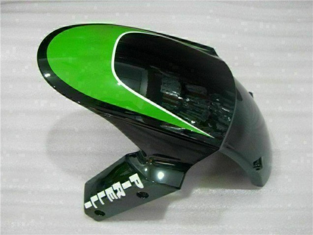 09-12 Grün Schwarzer LeoVince Kawasaki ZX6R Motorrad Verkleidung 09-12 Grün Schwarzer LeoVince Kawasaki ZX6R Motorrad Verkleidung
