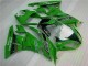 09-12 Grün Schwarzer LeoVince Kawasaki ZX6R Motorrad Verkleidung 09-12 Grün Schwarzer LeoVince Kawasaki ZX6R Motorrad Verkleidung