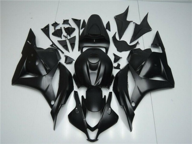 09-12 Matt Schwarz Honda CBR600RR Motorrad Verkleidung 09-12 Matt Schwarz Honda CBR600RR Motorrad Verkleidung