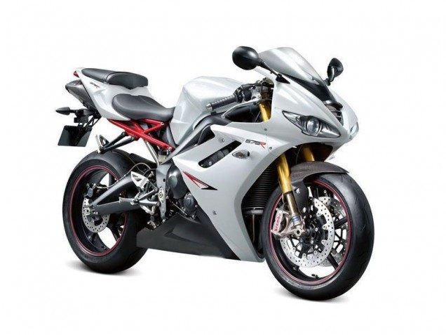 09-12 Perl Weiß Schwarz Triumph Daytona 675 Triple Motorrad Verkleidung 09-12 Perl Weiß Schwarz Triumph Daytona 675 Triple Motorrad Verkleidung