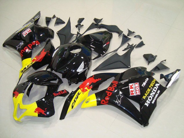 09-12 Rot Bull Honda CBR600RR Motorrad Verkleidung 09-12 Rot Bull Honda CBR600RR Motorrad Verkleidung