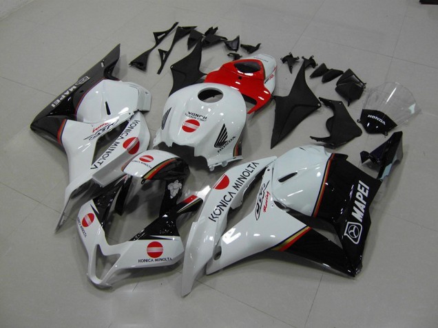 09-12 Rot Konica Minolta Honda CBR600RR Motorrad Verkleidung 09-12 Rot Konica Minolta Honda CBR600RR Motorrad Verkleidung