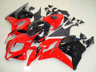 09-12 Rot Schwarz Honda CBR600RR Motorrad Verkleidung & Plastik