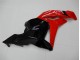09-12 Rot Schwarz Honda CBR600RR Motorrad Vollverkleidung 09-12 Rot Schwarz Honda CBR600RR Motorrad Vollverkleidung