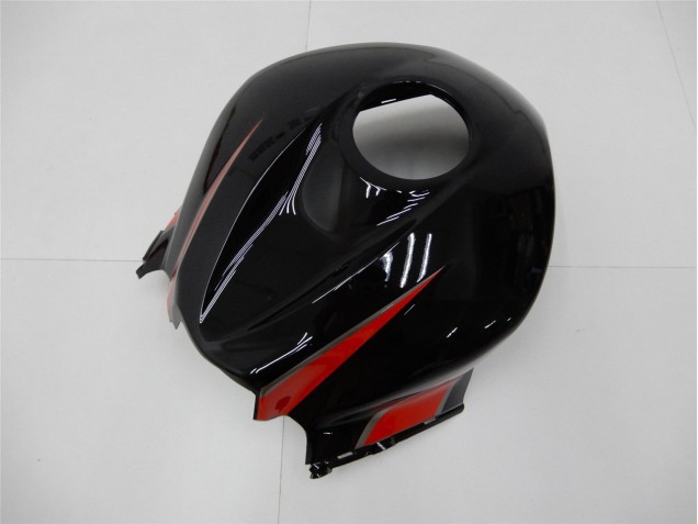 09-12 Rot Schwarz Honda CBR600RR Motorrad Vollverkleidung 09-12 Rot Schwarz Honda CBR600RR Motorrad Vollverkleidung