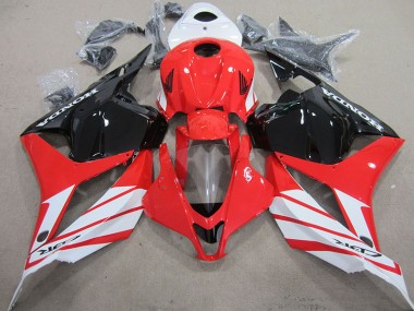 09-12 Rot Schwarz Weiß Honda CBR600RR Motorrad Verkleidung