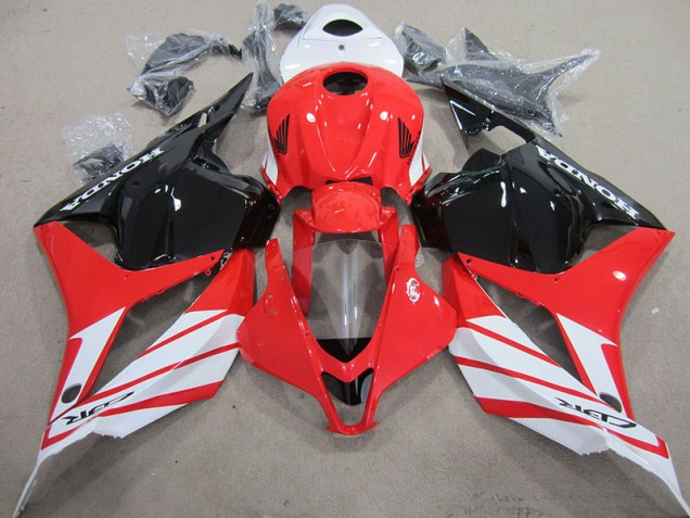09-12 Rot Schwarz Weiß Honda CBR600RR Motorrad Verkleidung 09-12 Rot Schwarz Weiß Honda CBR600RR Motorrad Verkleidung