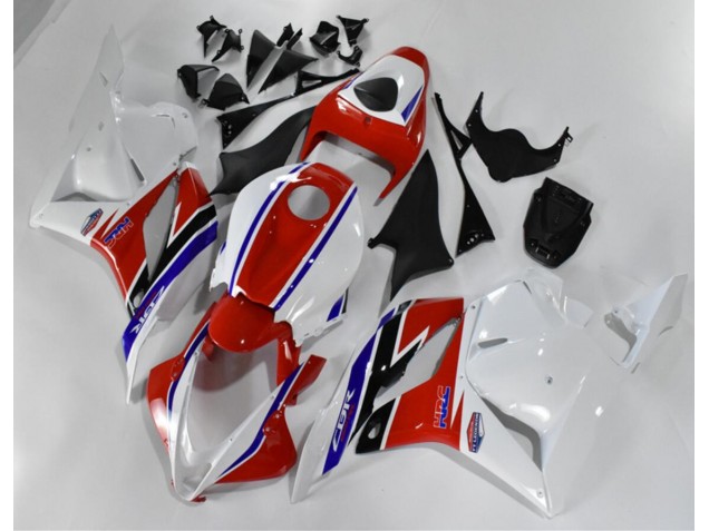 09-12 Rot Weiß Blau Honda CBR600RR Motorrad Verkleidung 09-12 Rot Weiß Blau Honda CBR600RR Motorrad Verkleidung