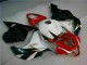 09-12 Rot Weiß Honda CBR600RR Motorrad Verkleidung 09-12 Rot Weiß Honda CBR600RR Motorrad Verkleidung