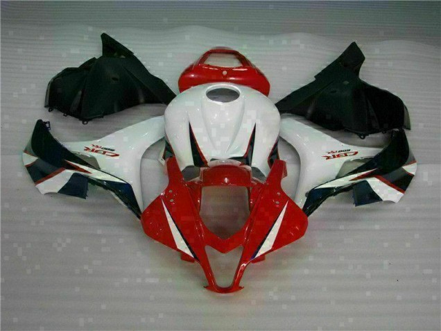 09-12 Rot Weiß Honda CBR600RR Motorrad Verkleidung 09-12 Rot Weiß Honda CBR600RR Motorrad Verkleidung