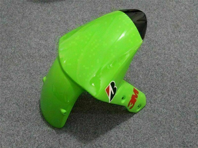 09-12 Schwarz Grün 3M Touch4 Kawasaki ZX6R Motorrad Verkleidung 09-12 Schwarz Grün 3M Touch4 Kawasaki ZX6R Motorrad Verkleidung