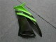 09-12 Schwarz Grün 3M Touch4 Kawasaki ZX6R Motorrad Verkleidung 09-12 Schwarz Grün 3M Touch4 Kawasaki ZX6R Motorrad Verkleidung